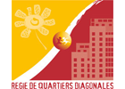 Logo Régie de quartier Diagonale